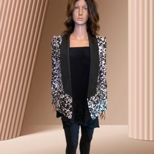 Rachel Zoe leopard print blazer